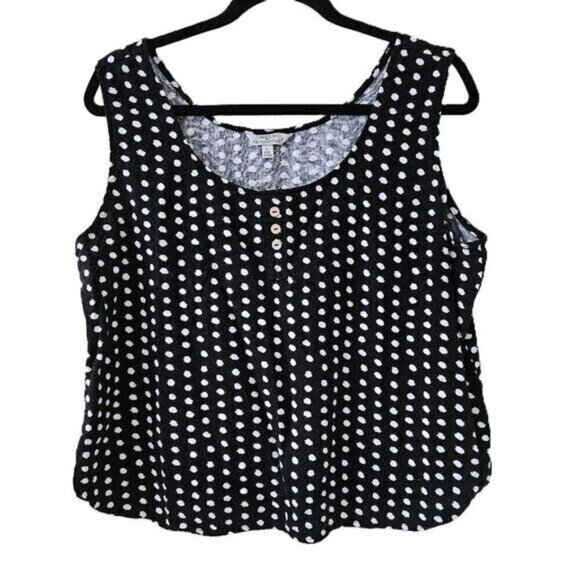 Top Womens L Lot of 2 Hester & Orchard Torrid Sleeveless Linen Gauze Cottagecore - Picture 4 of 16